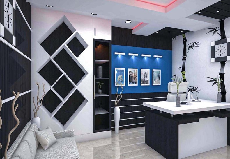 50 Modern Office Wall Design