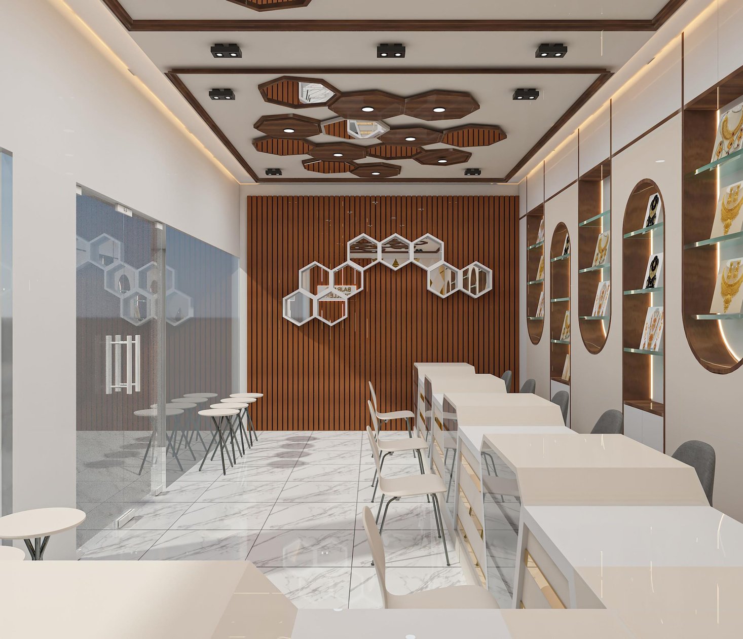 53 Luxury Cafe Interior Seating